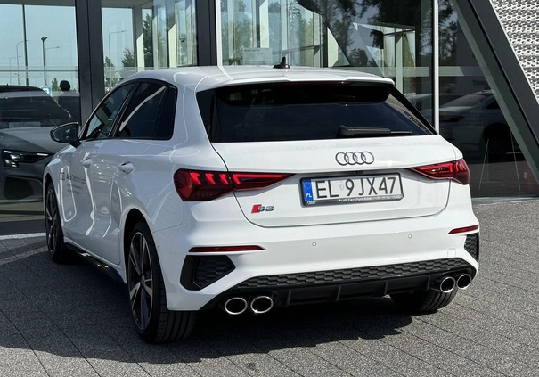 Audi S3 cena 212900 przebieg: 2000, rok produkcji 2024 z Cieszanów małe 379